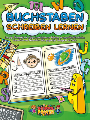 cover image of Buchstaben schreiben lernen